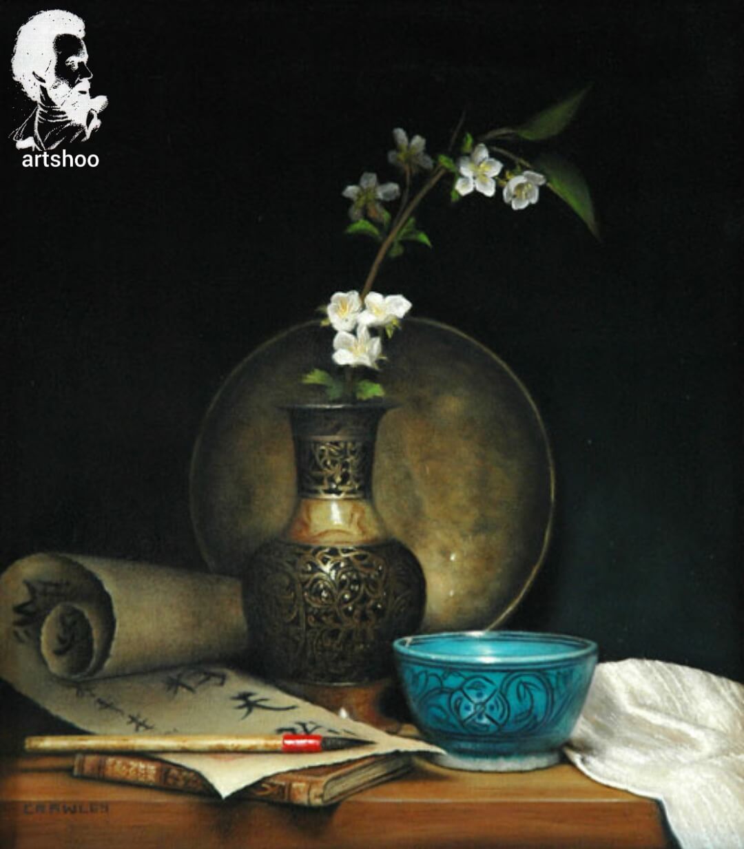 آموزش نقاشی رنگ روغن